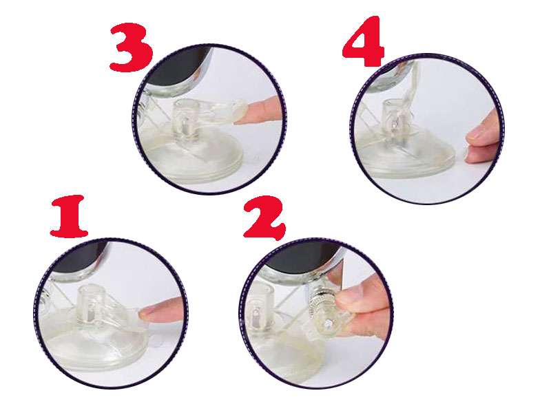 Các bước gắn âm đạo giả hít tường A8 Các bước gắn âm đạo giả hít tường A8